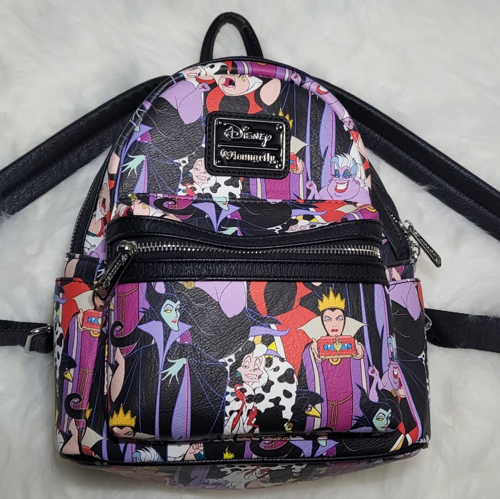 Loungefly Disney Villains Mini Backpack Gem